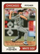 Nate Fisher RC Rookie 2023 Topps Heritage #352 Chicago White Sox Mint