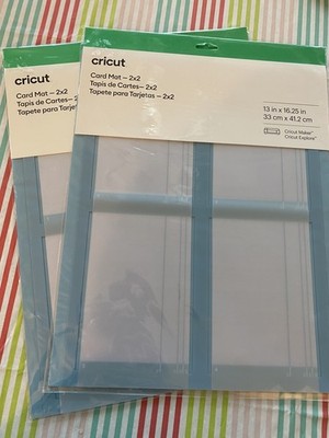 Cricut Card Mat 2X2  Non-Slip Craft Mat, Create Four Cards Simultaneously 2 pack