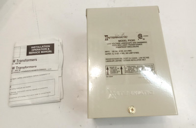 Intermatic PX300 Pool & Spa Safety Transformer 300W 120V Beige Steel Enclosure