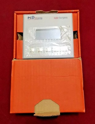 Saia Burgess PCD7.D170,small industrial text terminal (HMI)