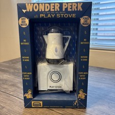 Super Rare 1963 Wonder Perk Play Stove Amsco Ind. Corningware Style Orig Package