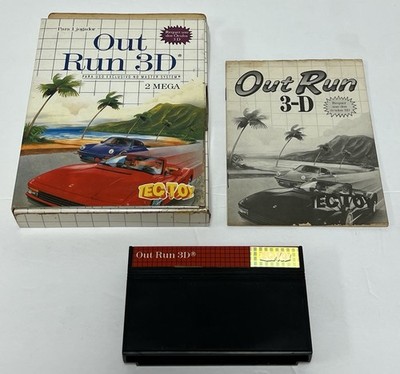 Out Run 3D - Sega Master System - TEC TOY - CIB | TESTED #002
