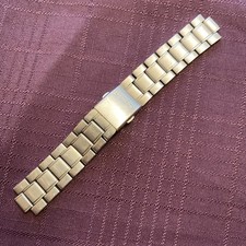 Genuine Seiko 20 mm Stainless Steel Watch Band Missing End Pieces