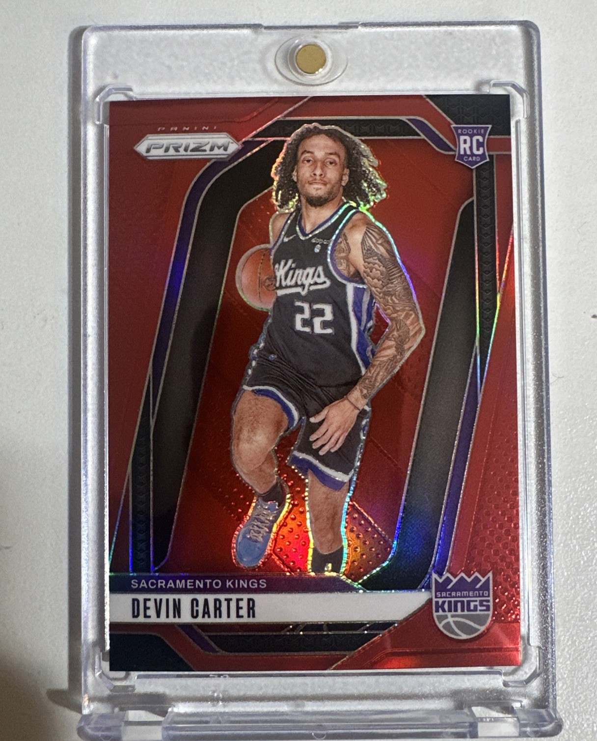 2024-25 Panini Prizm Red #231 DEVIN CARTER Rookie RC /299