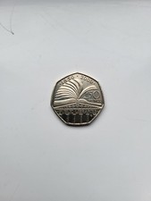 2000 Public Libraries 50p Fifty Pence Coin Circulated