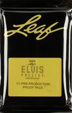 2024 Leaf Icons Collection Elvis Presley 1/1 Pre‑Production Sealed Proof Pack