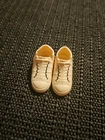 Mattel Ken Doll Vintage 1990s Pair of Shoes White & Black Sneakers Gym Barbie BF