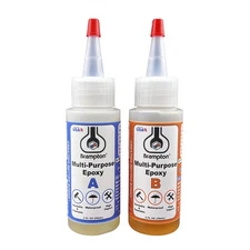 Brampton Multi-Purpose Epoxy, Quick 30-Minute Set, Waterproof 2-Part Epoxy Gl...