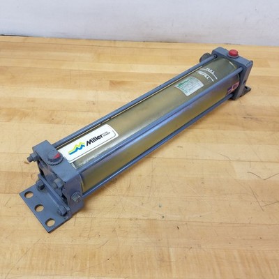 Miller B+71TNK, Pneumatic Grease Cylinder. 3-1/4'' Bore, 17'' Stroke, 150 PSI