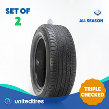 Set Of 2 Used 23560r18 Michelin Latitude Tour Hp J Lr 107v - 5.532
