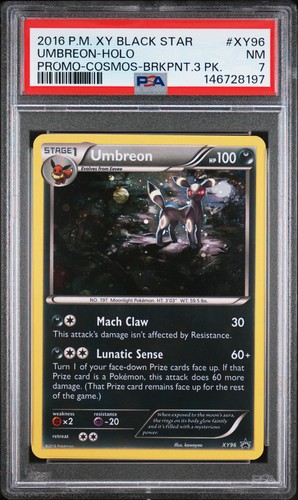 Umbreon graded PSA 7 for sale on eBay