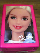 Plastic Barbie Doll Case 12 x 8.5 x 6