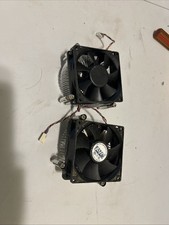Two Intel dell OEM cpu coolers