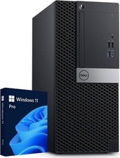 DELL Business Desktop OptiPlex 5060 Tower i7-8700 32GB DDR4 512GB NVMe SSD