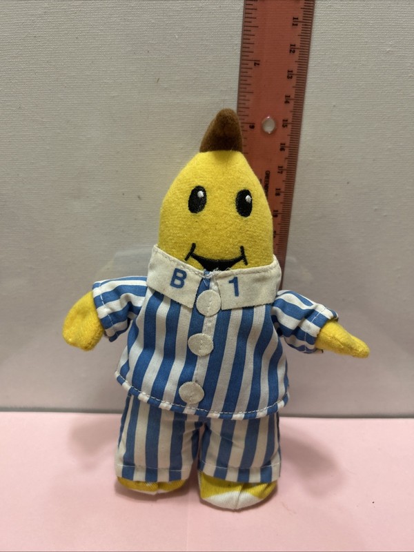 Vintage 1995 TOMY Bananas in Pajamas B2 Plush - 90s Kid Show Nostalgia