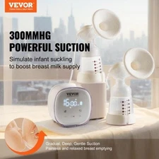 Breast Pump Double Electric Breast Pumps 4 Modes 16 Levels 300mmHg