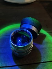 RARE: Mint 1959 Leica Summilux V1 With Original Xoom Hood