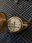 Statue of Liberty Eagle Centennial Pocket Watch Quartz 1886-1986 Limited Chain — photo 3