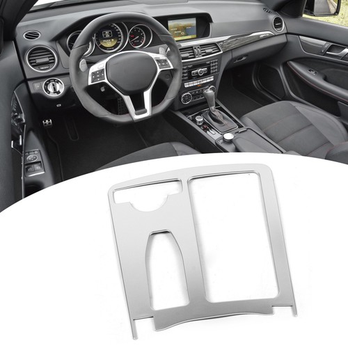 *´ Silver Center Console Cup Holder Bezel Trim 2046800307 Scratch Resistant For - Picture 15 of 22