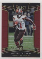 2018 Panini Select Concourse Maroon Prizm /99 Antonio Callaway #29 3c4
