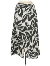 Banana Republic Factory Store Women Silver Casual Skirt 8