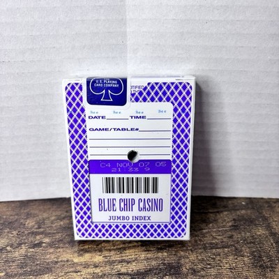 Rare Bee Club Special Playing Cards Blue Chip Casino Playing Cards