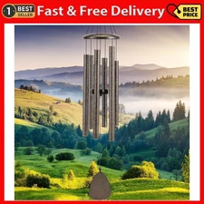 Wind-Chimes-Outdoor-Deep-Tone, Large Soothing Melodic Tones Windchimes, Wind ...
