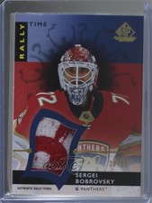 2023 Upper Deck SP Game Used Rally Time Towel Relics 20/50 Sergei Bobrovsky 00em