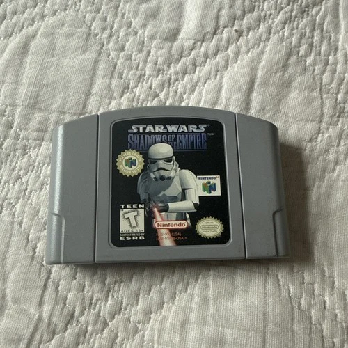 Star Wars Shadows Of The Empire N64 (Nintendo 64, 1996) Authentic