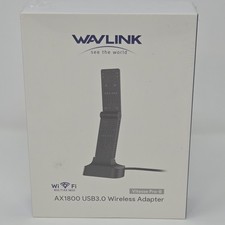WAVLINK AX1800 USB 3.0 Wireless Adapter WiFi 6 Dual Band Vitesse Pro-B New