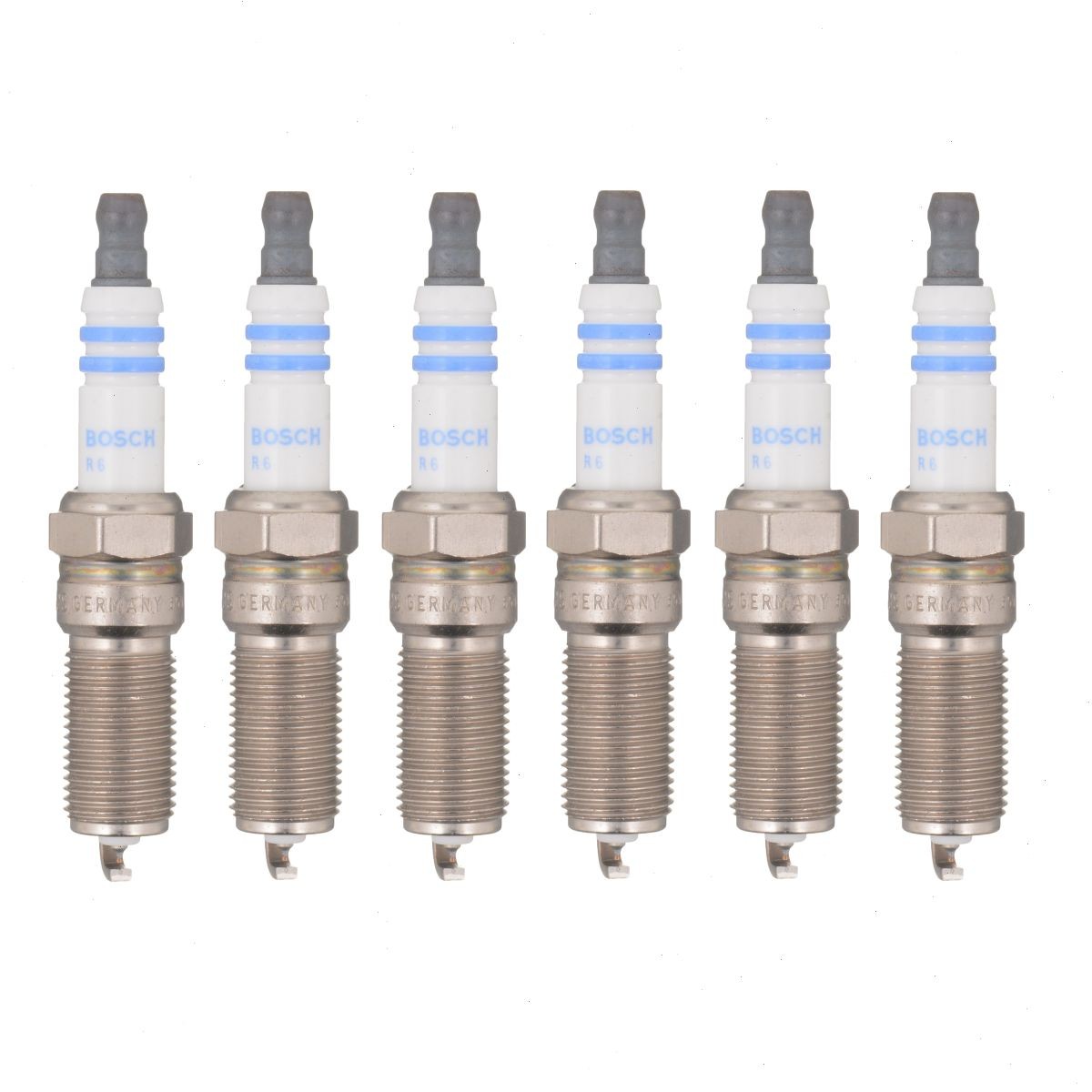 6 pc Bosch Double Iridium Spark Plugs for 2020-2022 Ford Police Interceptor cp