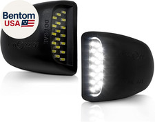 Full LED License Plate Light Tag Lamp Assembly Compatible with Chevy Silverado G