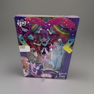 Rainbow Rocks My Little Pony Equestria Girls Twilight Sparkle Rockin Hairstyle