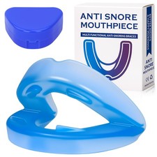 Stop Snoring Mouthpiece Sleep Apnea Guard Bruxism Anti Snore Pure Grind Aid Tray