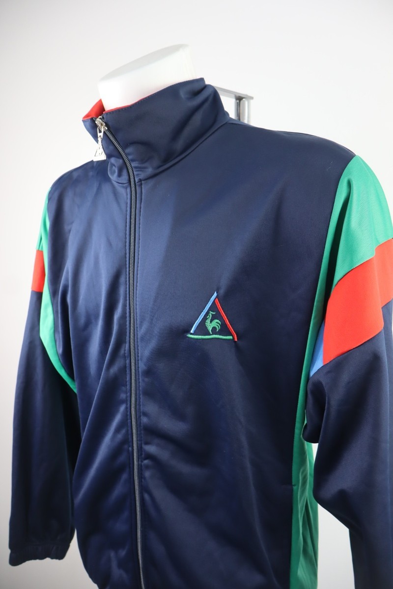 LE COQ SPORTIF MEN'S SUIT COMPLETE size L/XL TRACKSUIT JACKET SPORTS PANTS View 6
