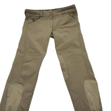 Smartpak Piper Breeches Size 32L Womens Equestrian Riding Pants Horseback Khaki