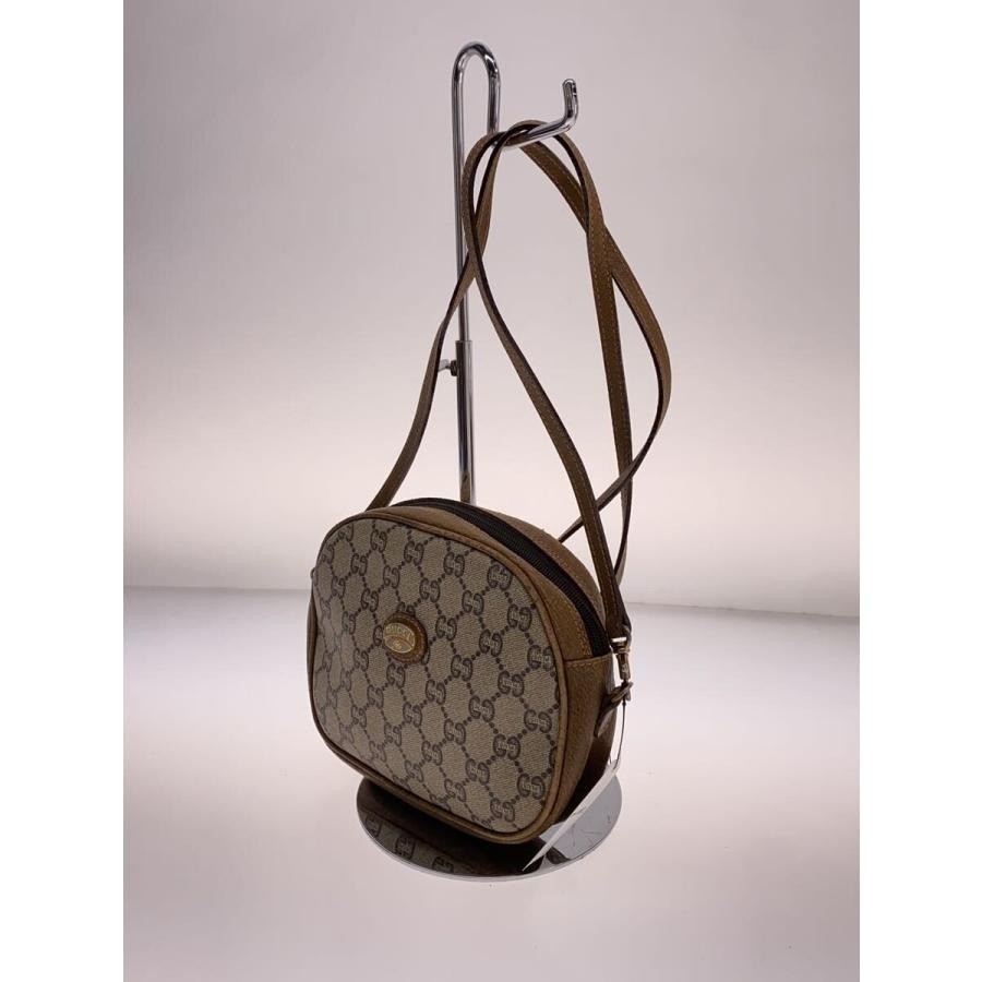 Autentica borsa a tracolla Gucci GG Plus borsa a tracolla in pelle PVC marron...