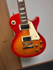 Epiphone Les Paul Electric Guitar HH Cherry Sunburst With Maple Top