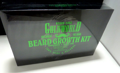 Goldworld Beard Care Kit 100%  7 piece For A Healthy Full Beard for Men