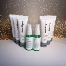 2 NEON & CO Triple Hair Shot Sprays + 8 Trvl Sz Tuscan Soul Hair Conditioners