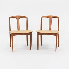 1960s Pair of Juliane Teak Dining Chairs Johannes Andersen for Uldum Mobelfabrik