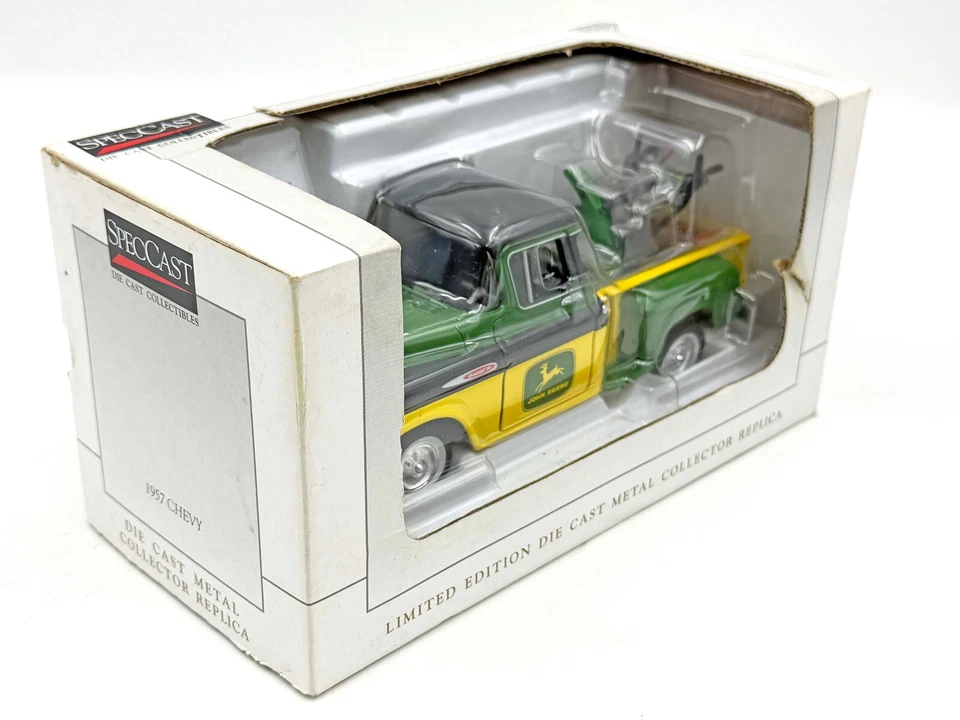 1/24 John Deere 57 Chevy w/ Snowblower - Image 2 of 3