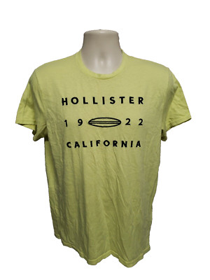Hollister 1922 California Womens Medium Neon Green TShirt