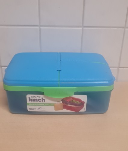 Brotdose Lunch Vesper Sandwich Snack Frühstück groß mit viele Fächer NEU - Bild 7 von 10