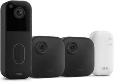 Blink Outdoor 4 Wireless Smart Security System with Doorbell, Sync Module Core