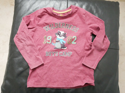 Pullover Sweatshirt Langarm Jungen Gr. 110_116 Wilderness Boys Camp