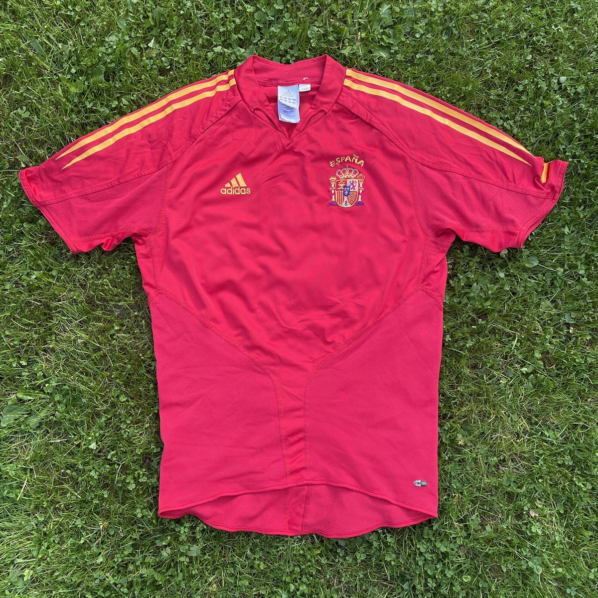 Raul #7 Spain 2004 2006 Home Football Soccer Shirt Jersey