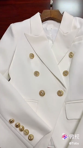 Gold Buttons Elegant Suit Jacket | eBay