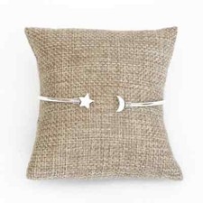 Minimalist Star and Moon Cuff Bracelet Adjustable Handmade By Artisans In India