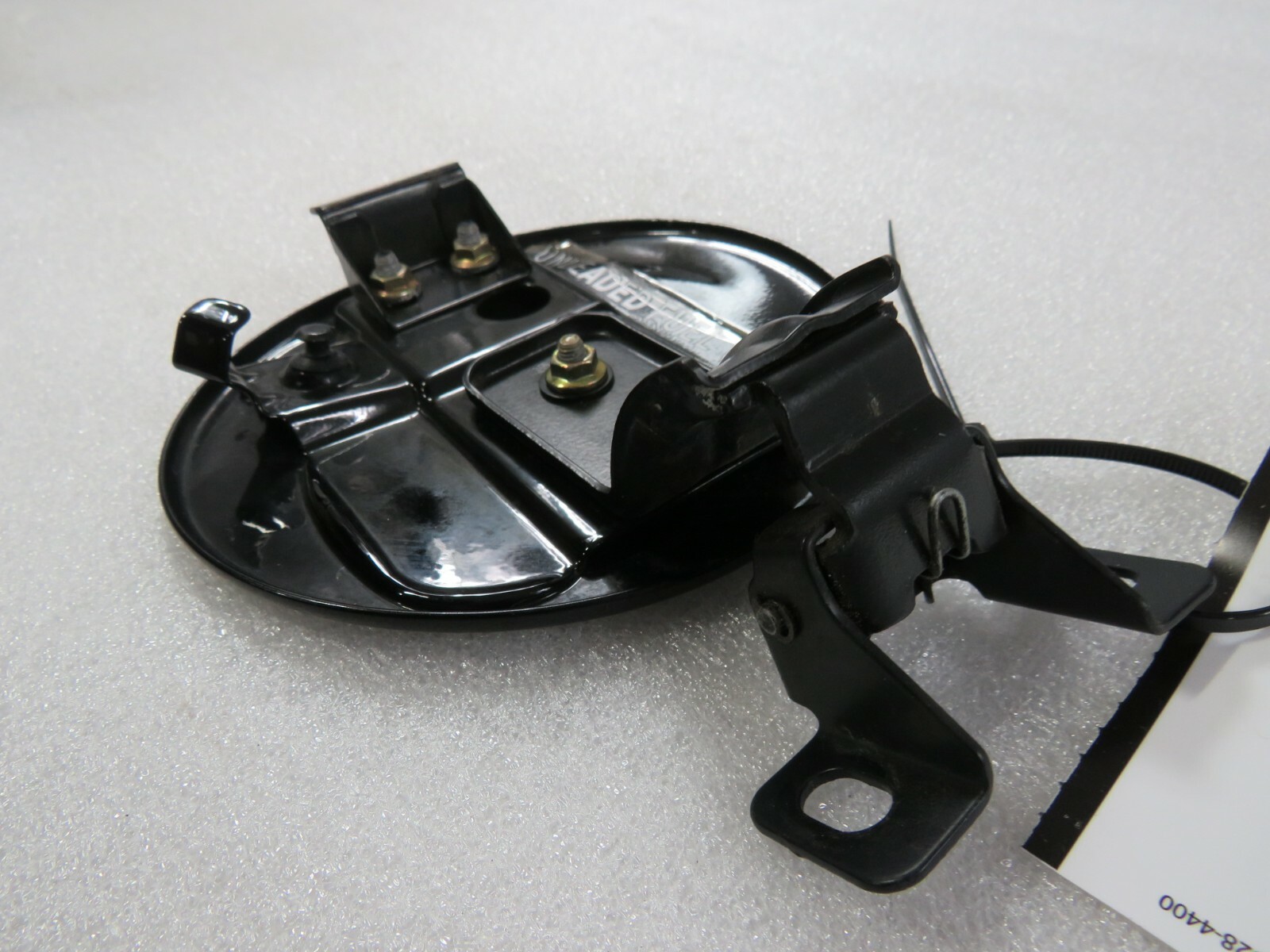 Ferrari 612 Scaglietti, Fuel Filler Door w/Hinge, Used, Black, P/N 67092611 